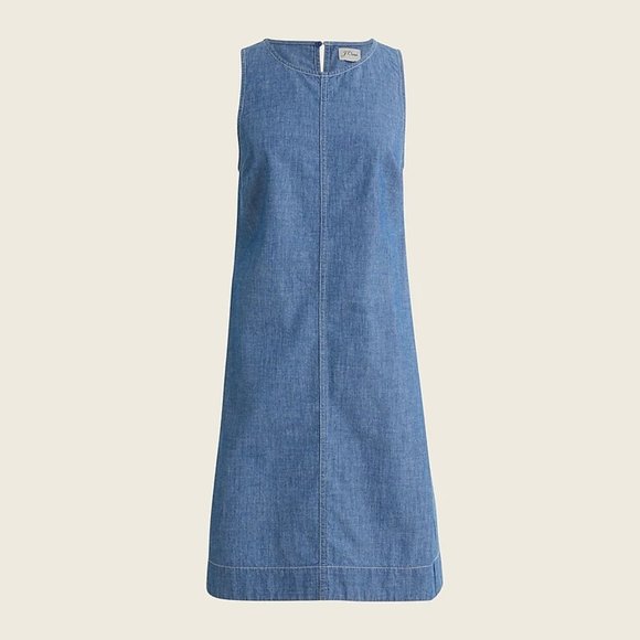 J. Crew Chambray shift dress - Picture 4 of 4